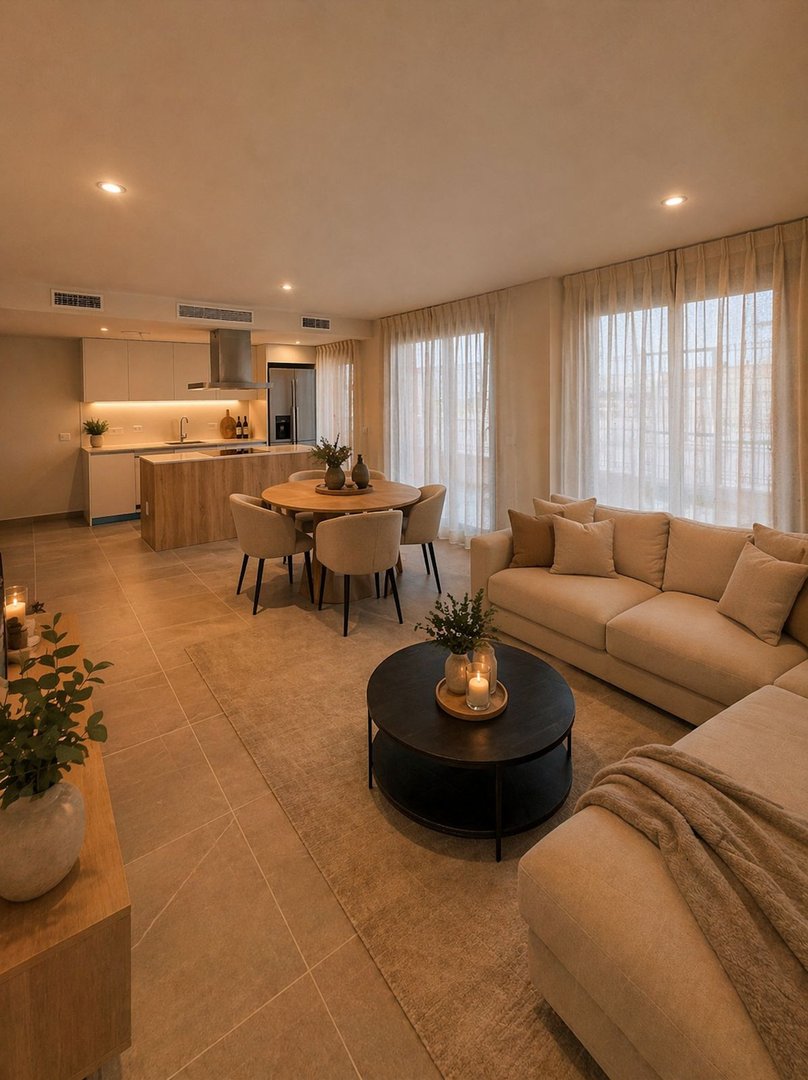 3 Bed Ground Floor Apartment in Mijas