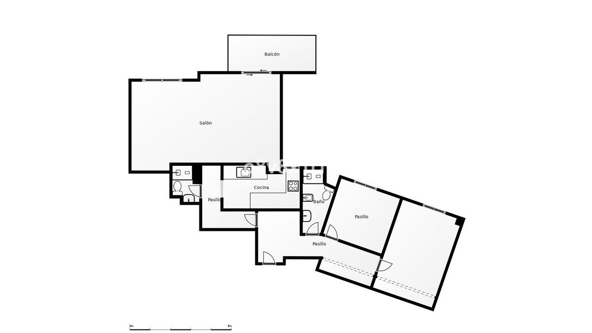 2 Bed Middle Floor Apartment in Torremolinos