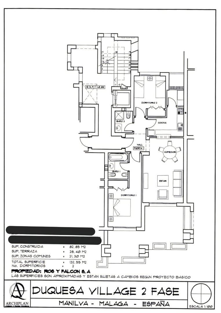 2 Bed Ground Floor Apartment in La Duquesa