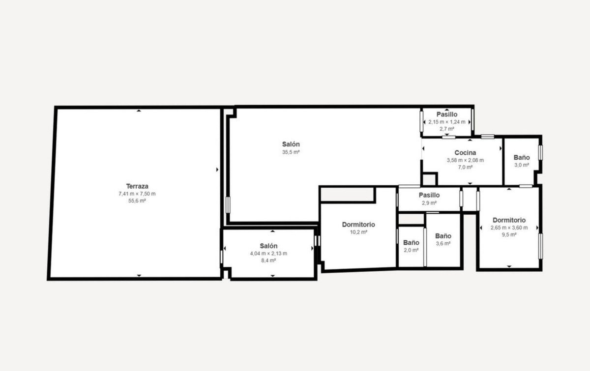 2 Bed Ground Floor Apartment in Estepona