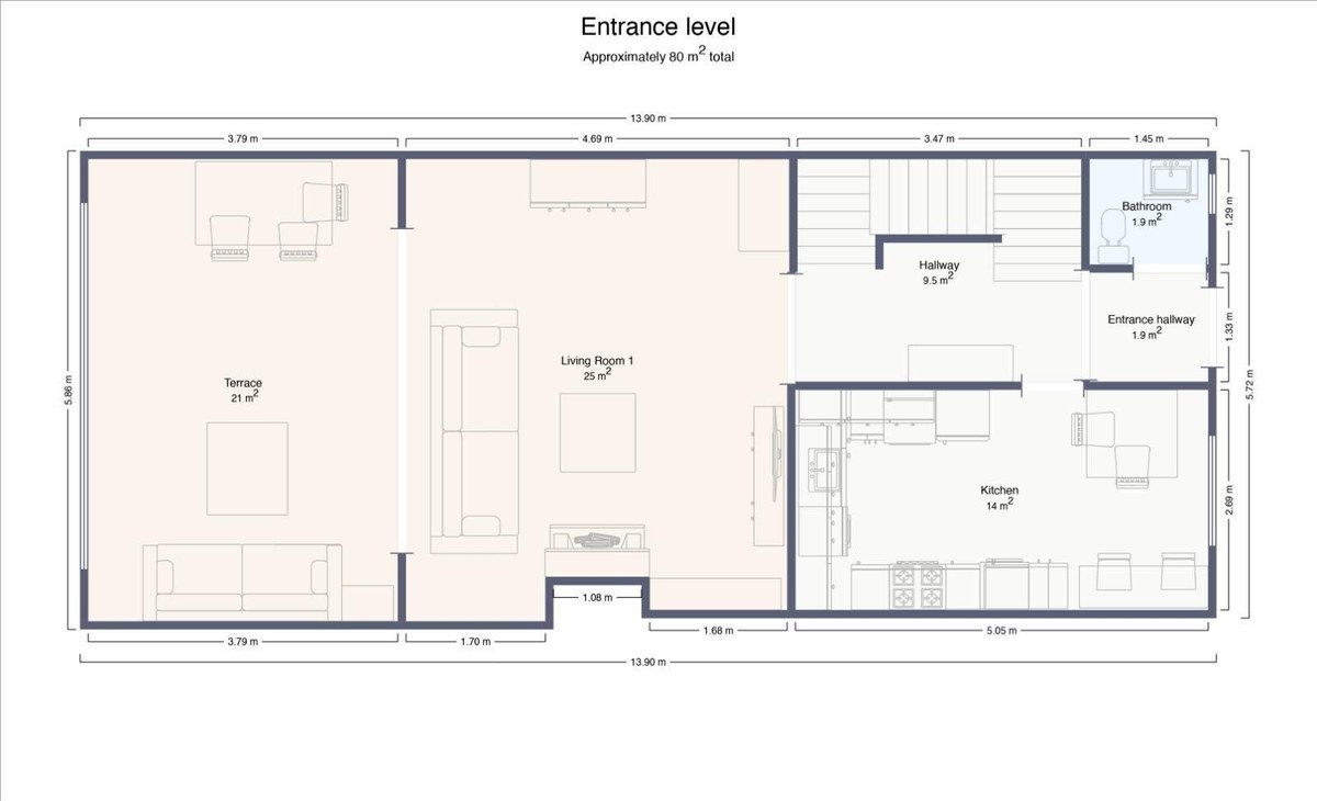 3 Bed Townhouse in Estepona