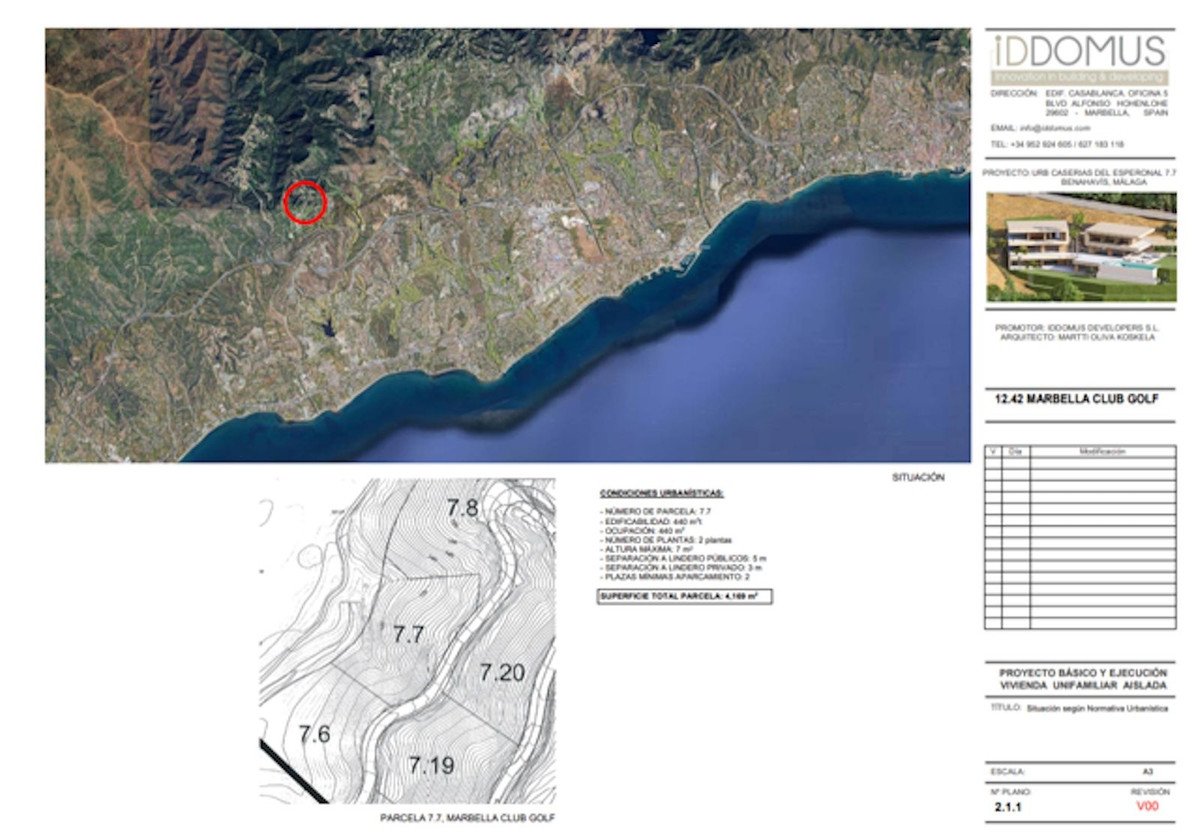 Residential Plot in Benahavís