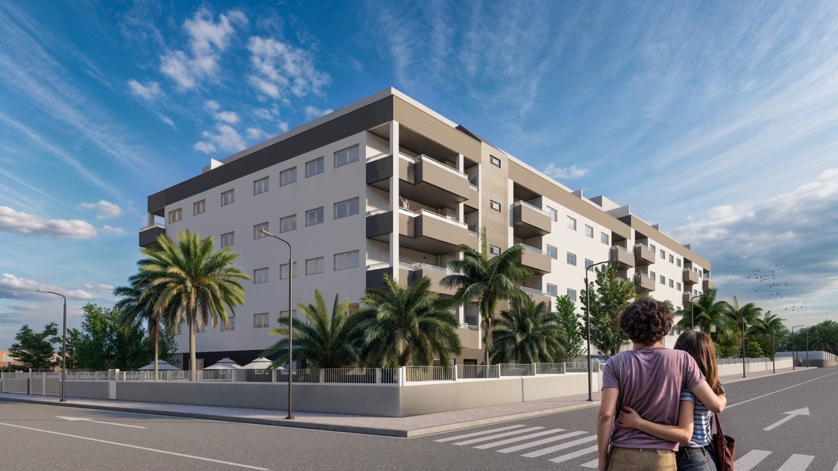 2 Bed New Development in Roquetas de Mar