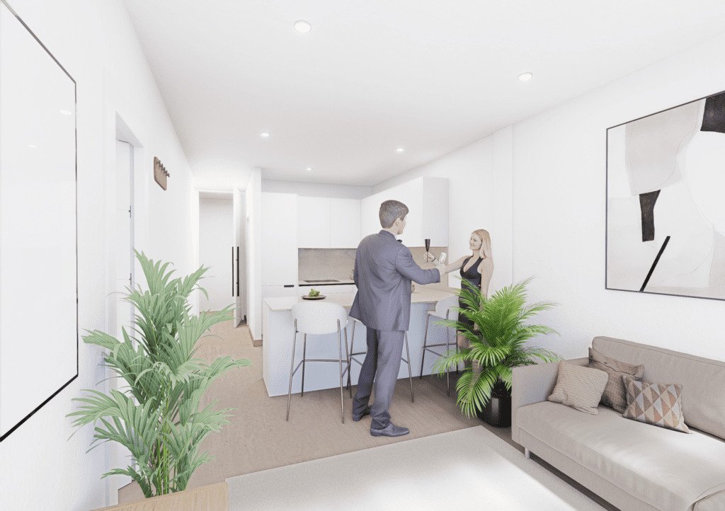 2 Bed New Development in Vera Playa