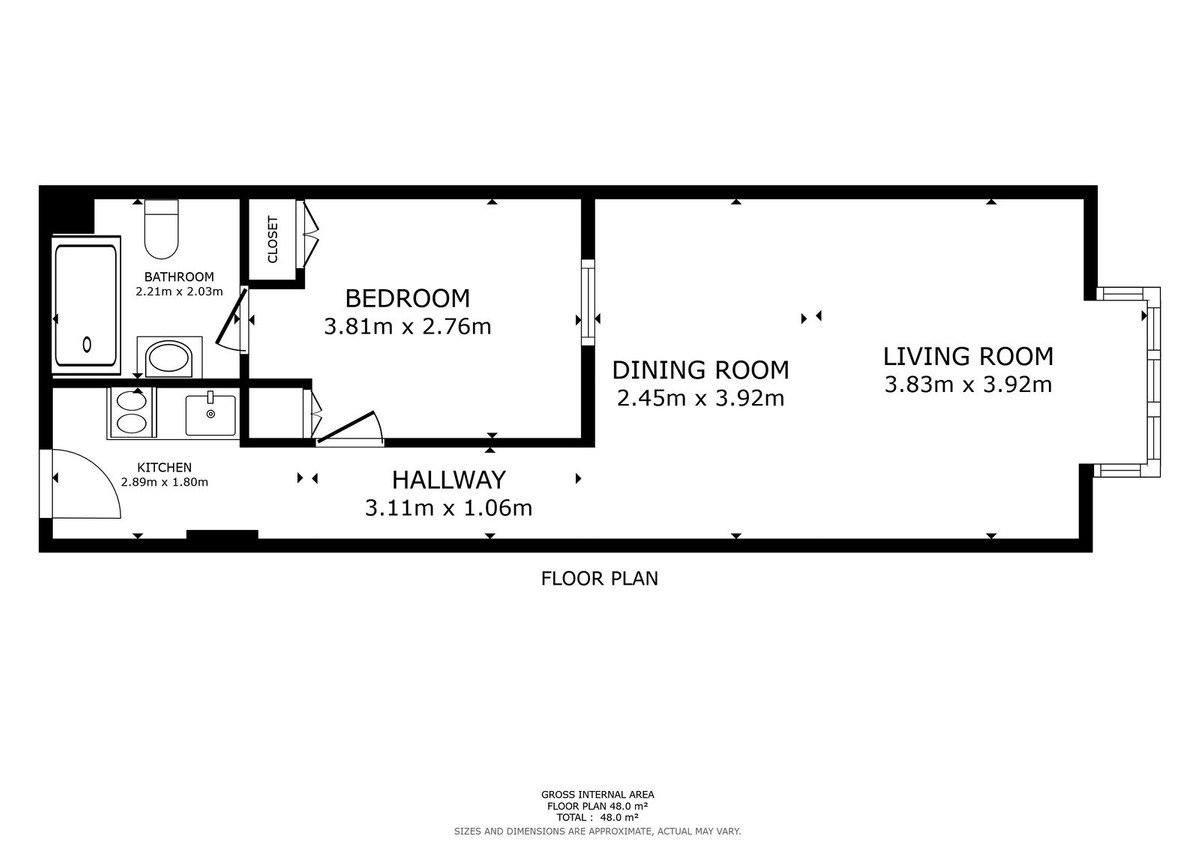 1 Bed Middle Floor Apartment in Mijas