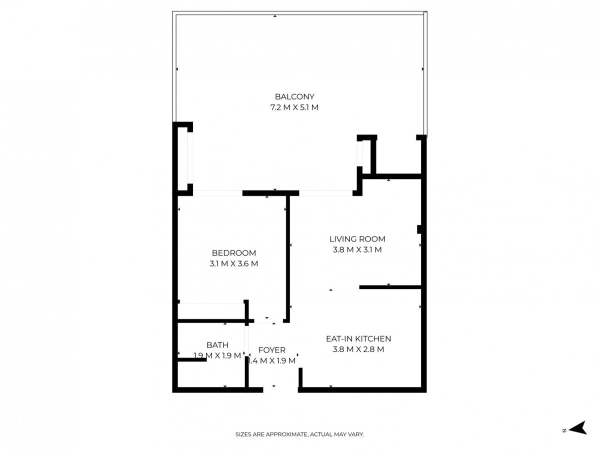1 Bed Middle Floor Apartment in Algarrobo Costa