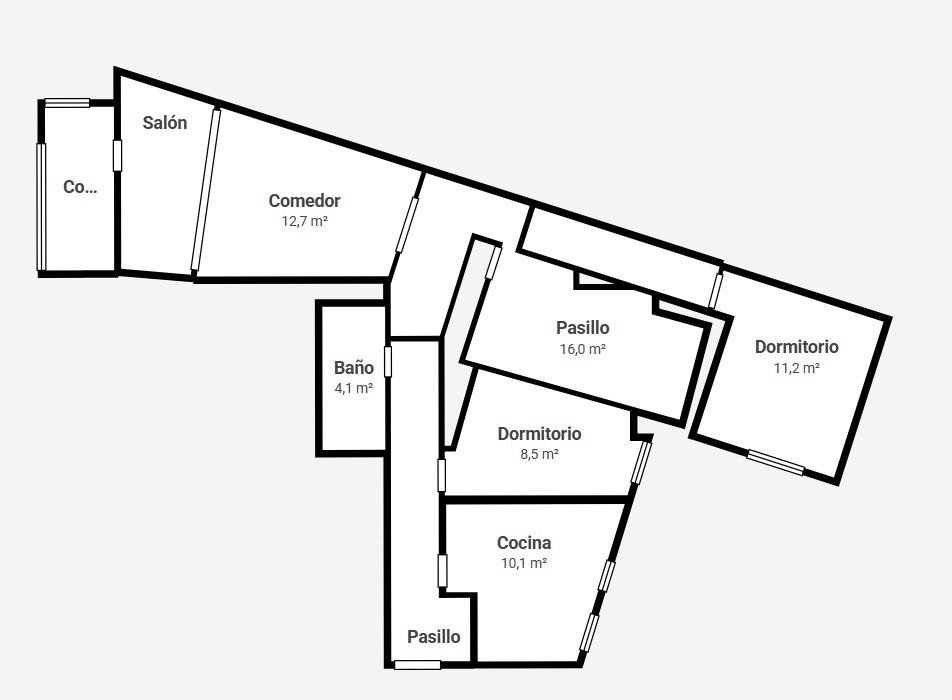 3 Bed Middle Floor Apartment in Alicante