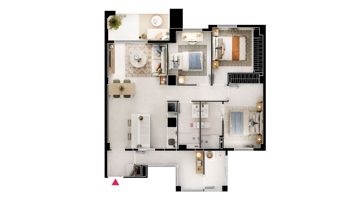 3 Bed Middle Floor Apartment in Fuengirola