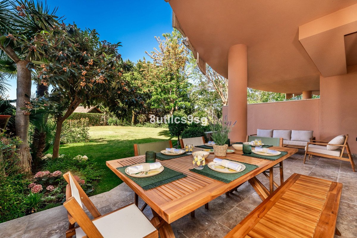 3 Bed Ground Floor Apartment in Nueva Andalucía