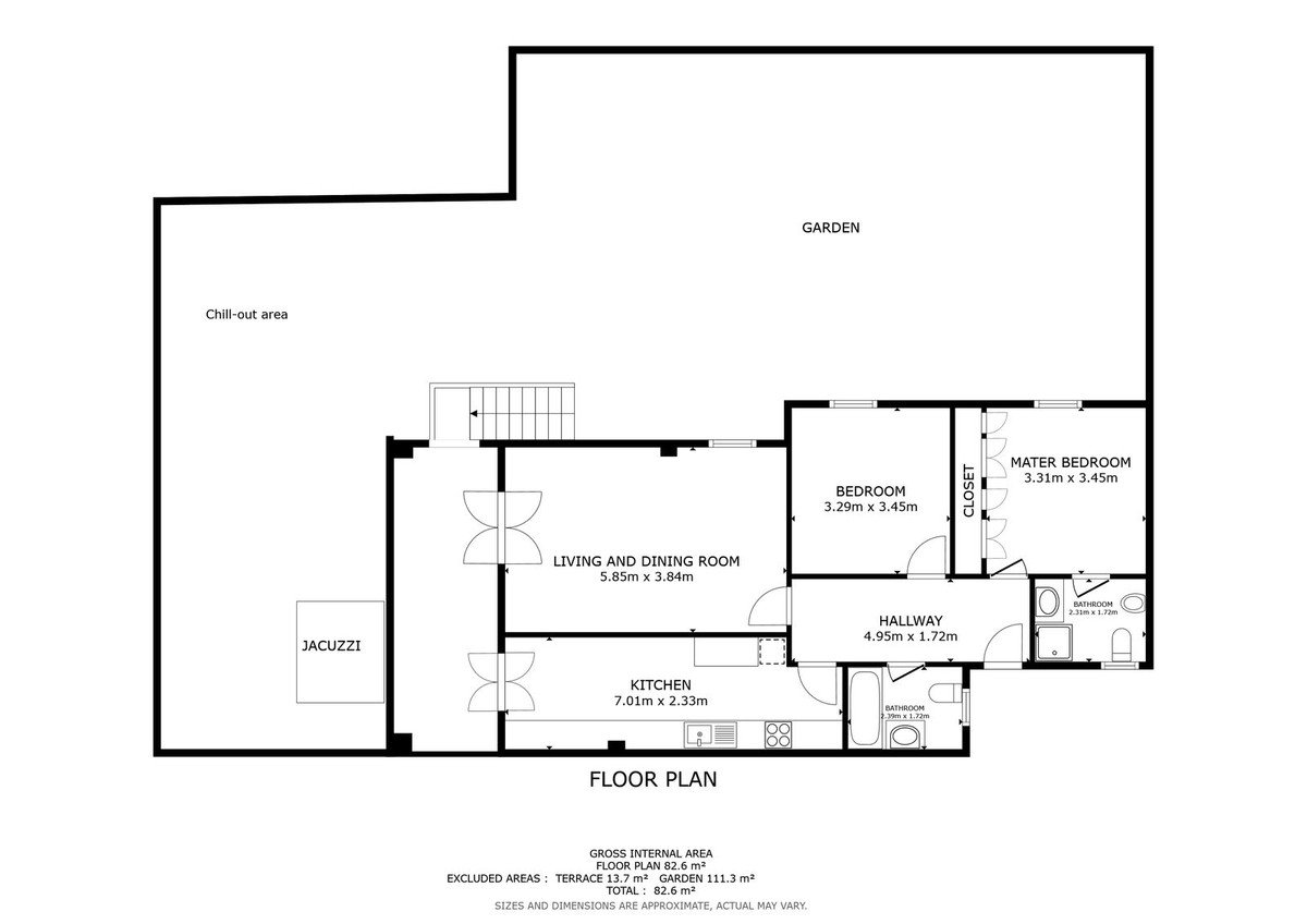2 Bed Ground Floor Apartment in Benalmadena Costa