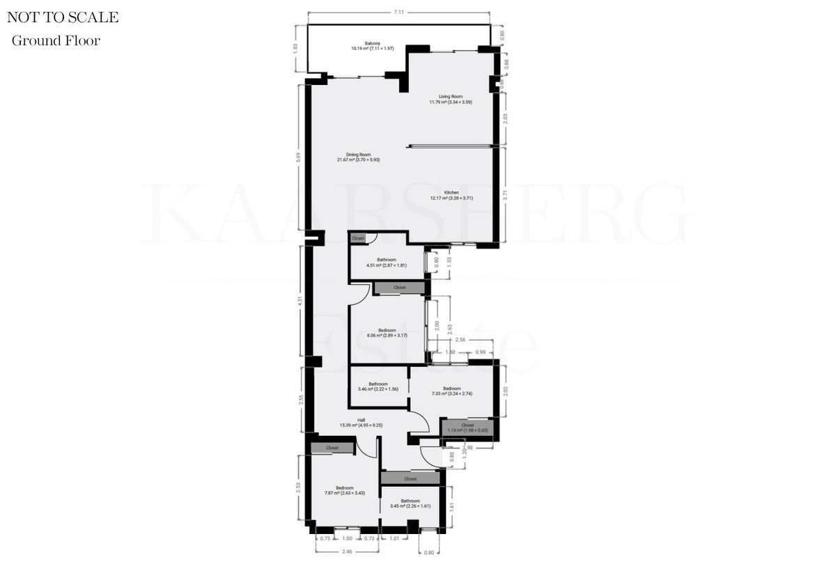 3 Bed Middle Floor Apartment in Fuengirola