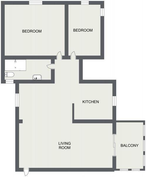 2 Bed Middle Floor Apartment in Los Urrutias