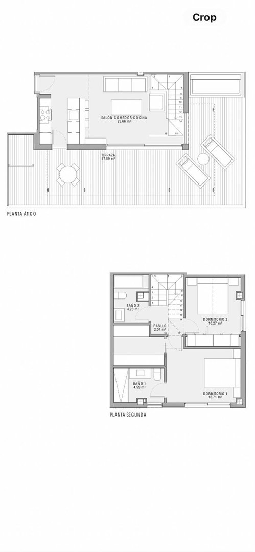 2 Bed Duplex in Mijas