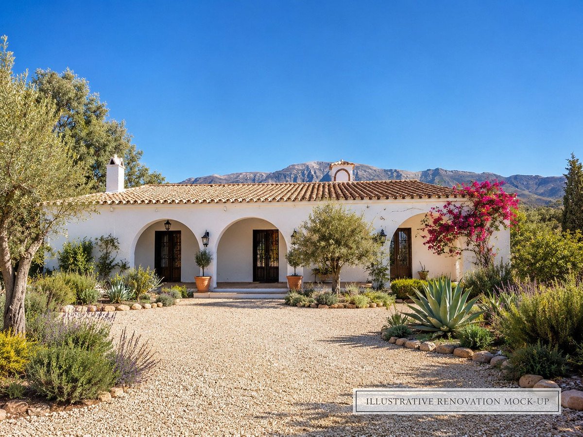 3 Bed Detached Villa in Sedella