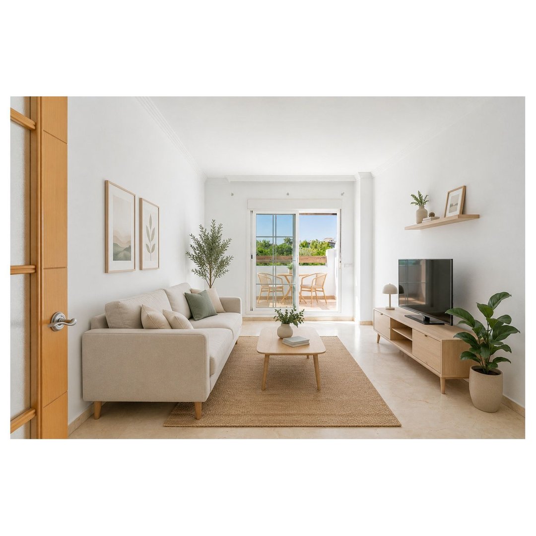 2 Bed Middle Floor Apartment in Benalmadena Pueblo