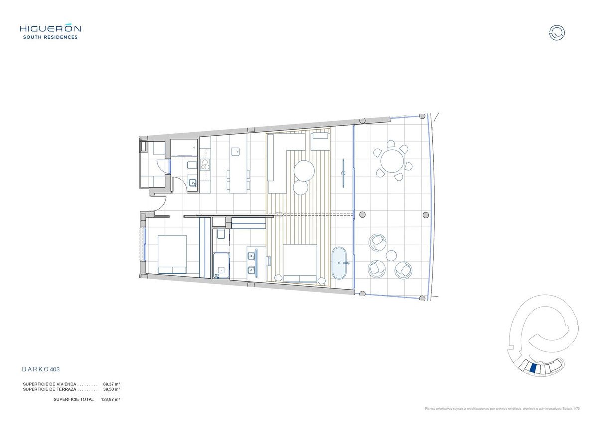 2 Bed Middle Floor Apartment in Fuengirola