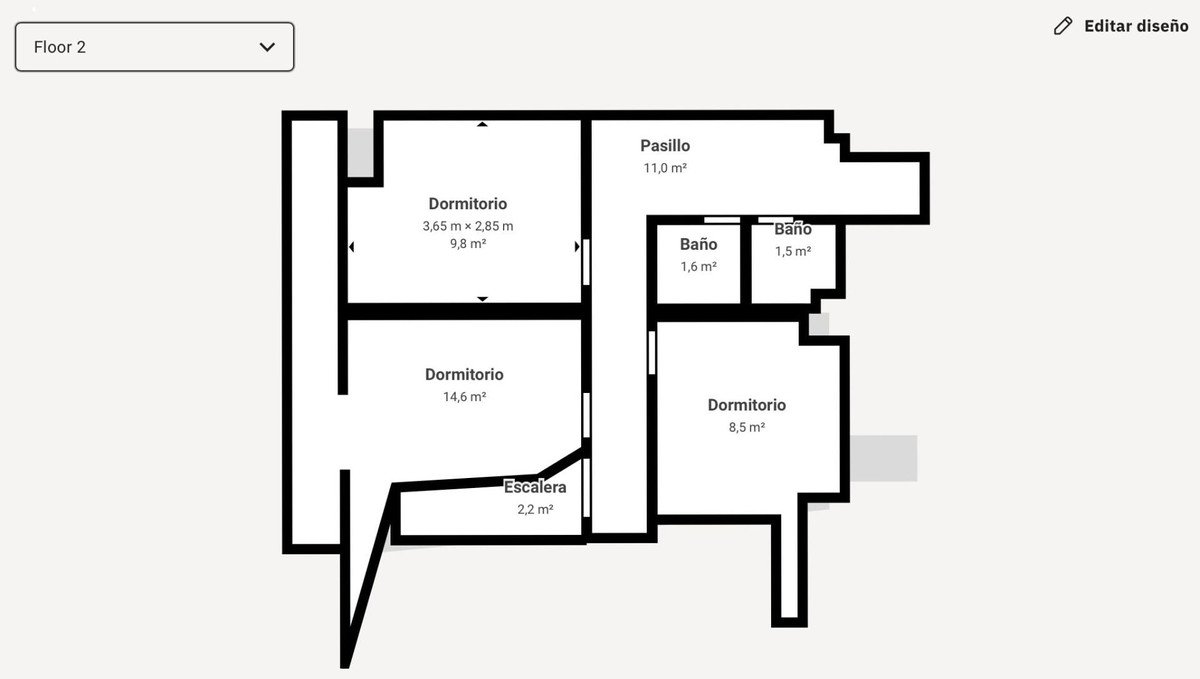6 Bed Townhouse in Monda