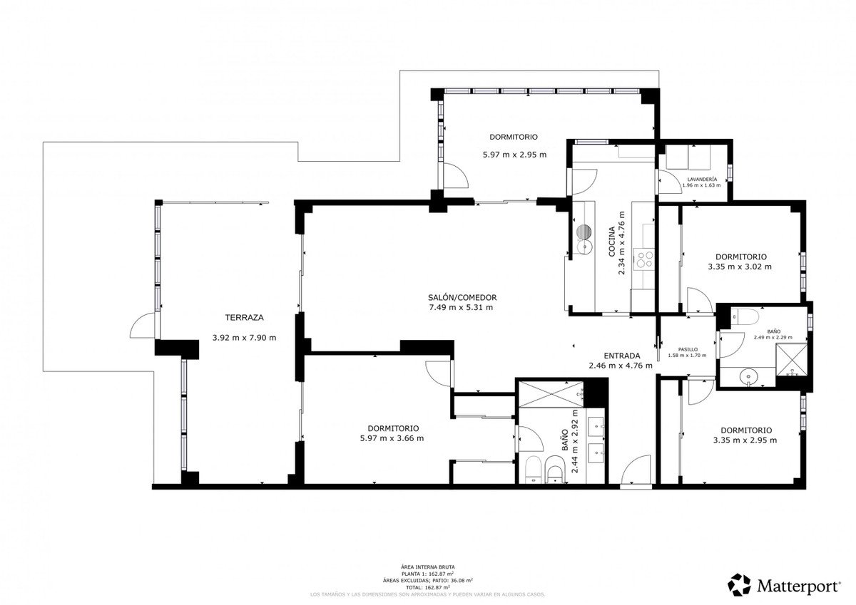 3 Bed Ground Floor Apartment in El Paraiso