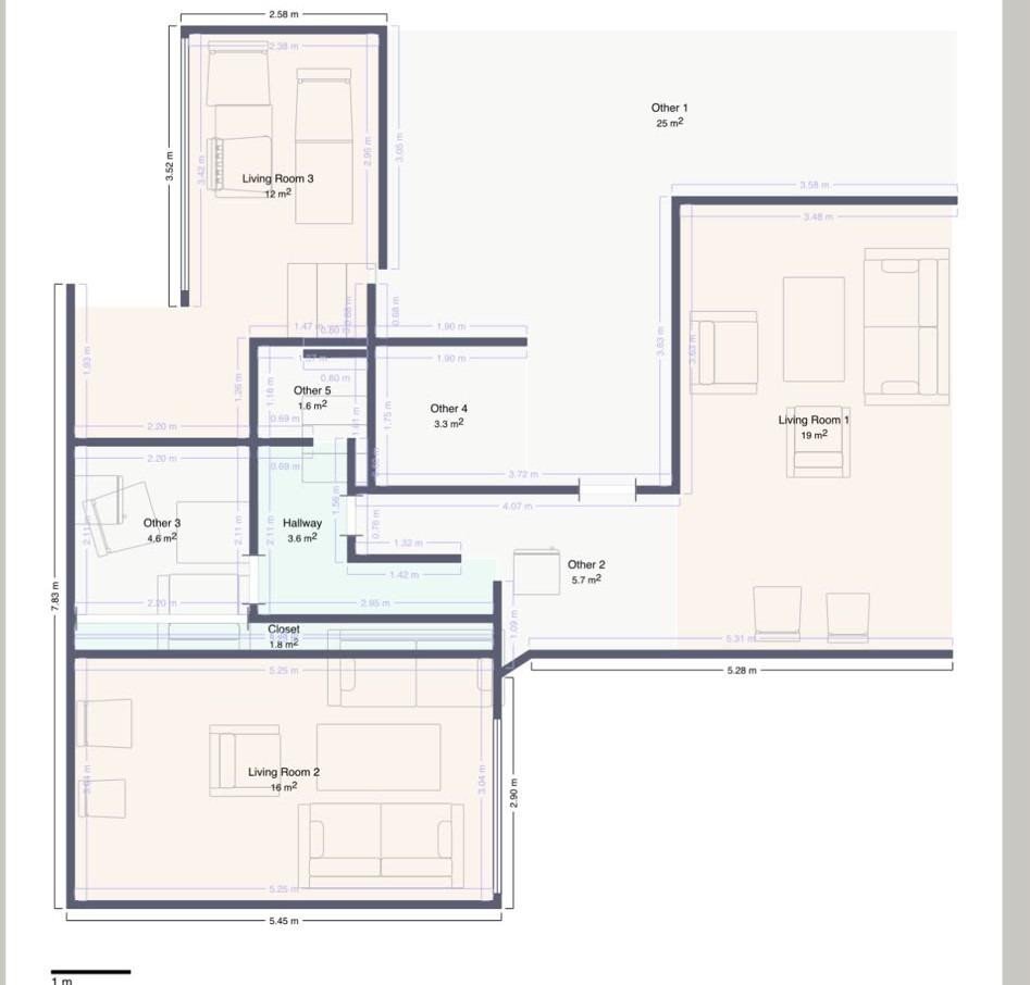 4 Bed Middle Floor Apartment in La Cala de Mijas