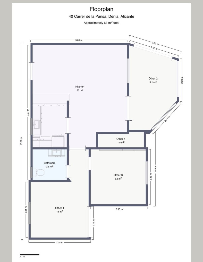 3 Bed Townhouse in Denia