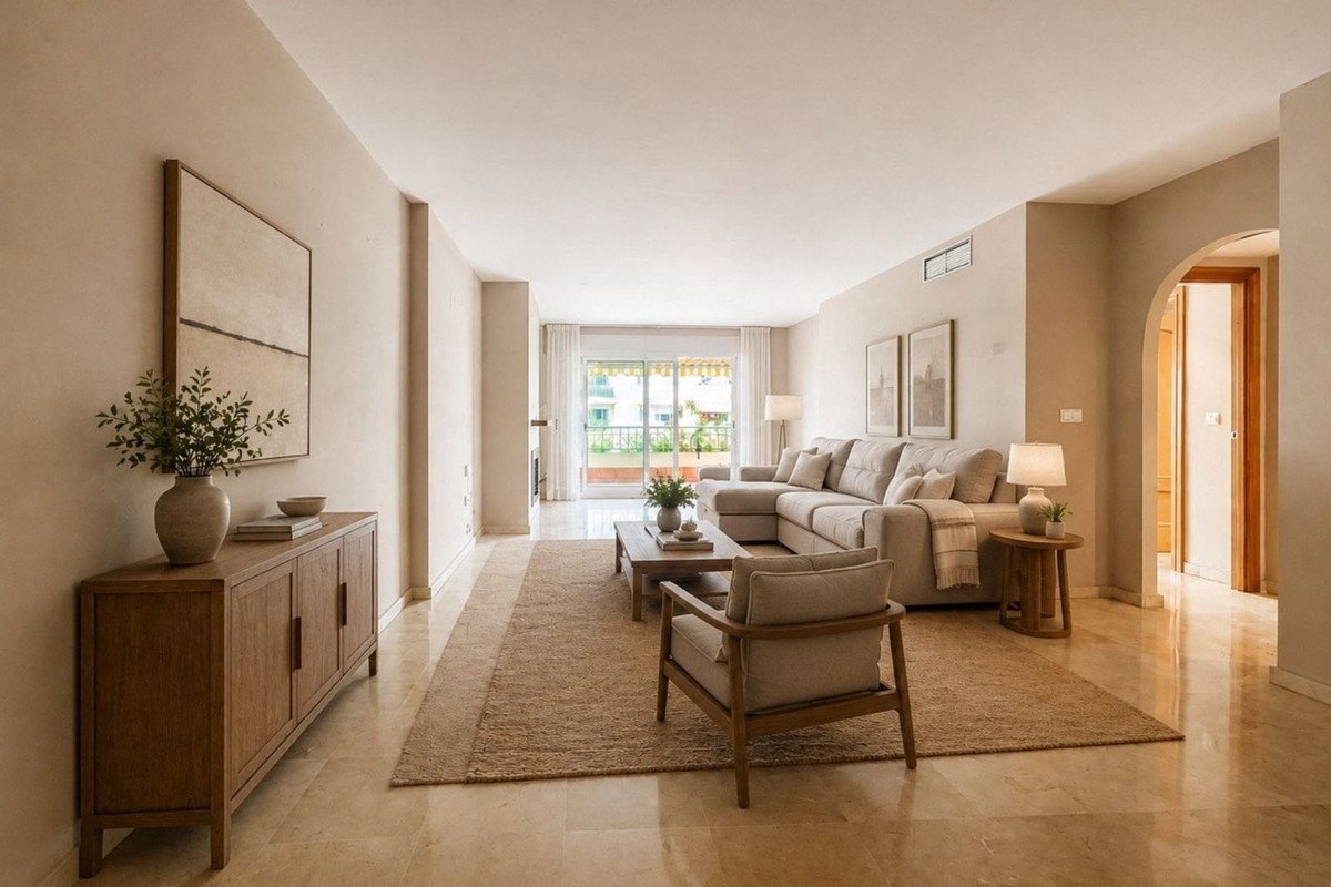 3 Bed Middle Floor Apartment in Marbella