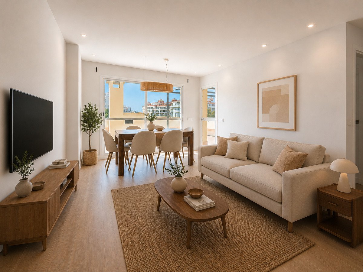 2 Bed Middle Floor Apartment in Estepona