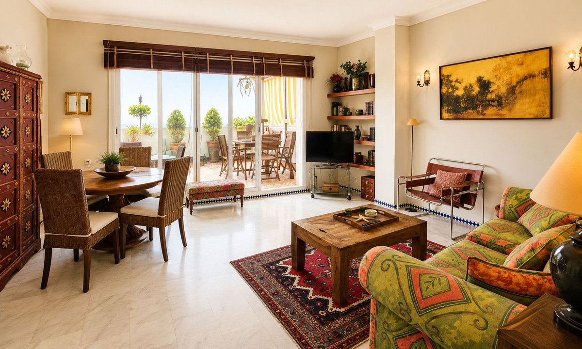 3 Bed Top Floor Apartment in Estepona