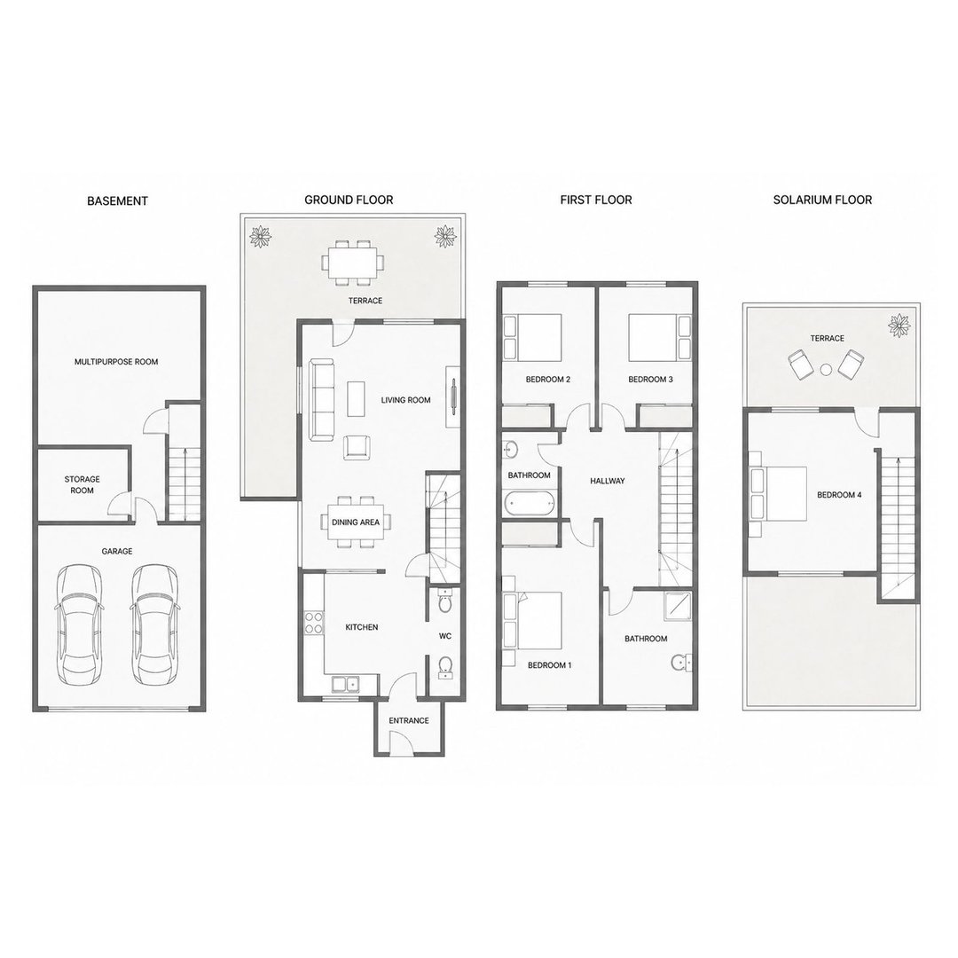 4 Bed Townhouse in San Pedro de Alcántara