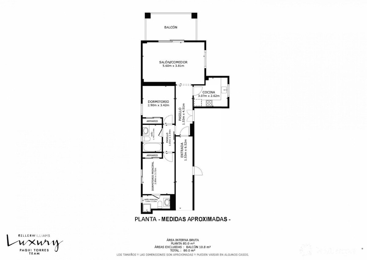 2 Bed Middle Floor Apartment in Marbella