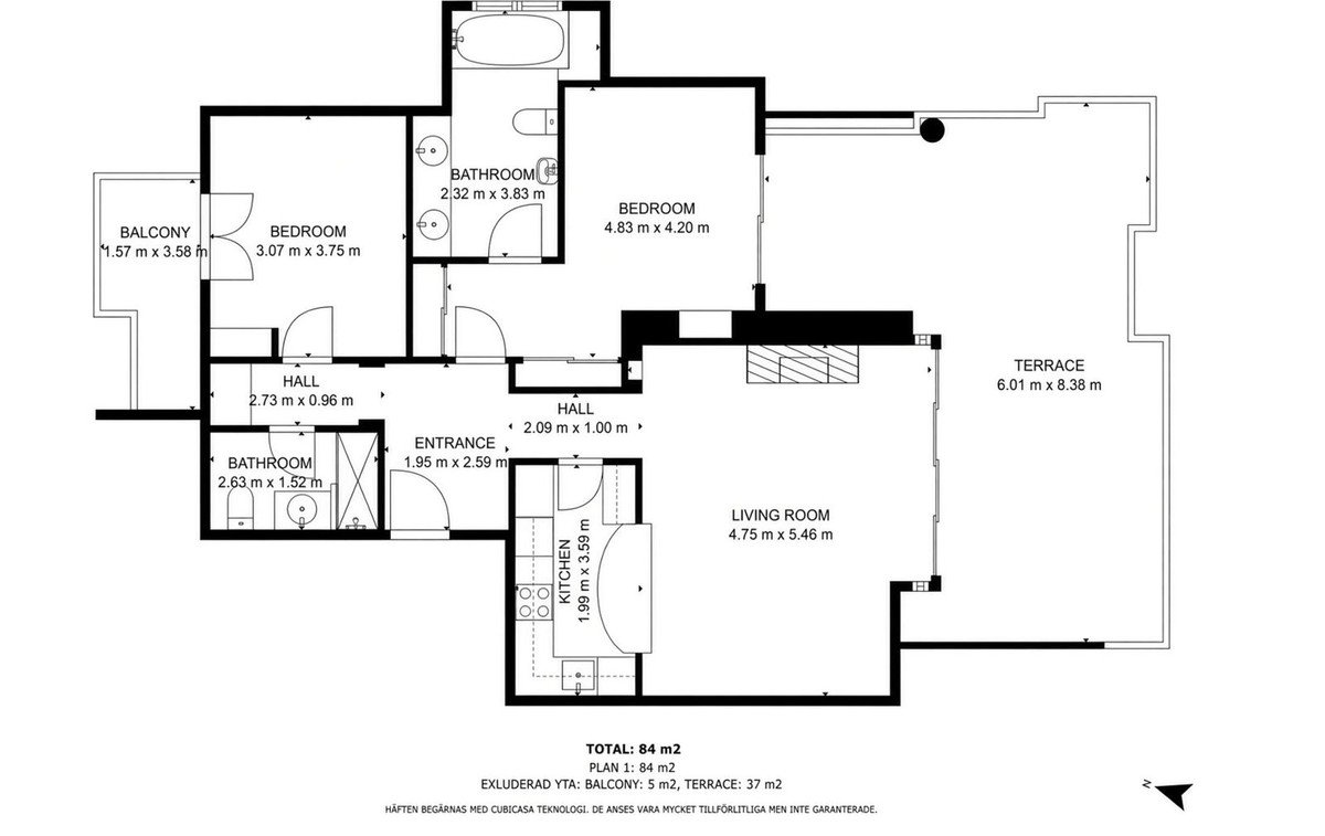 2 Bed Penthouse in Nueva Andalucía