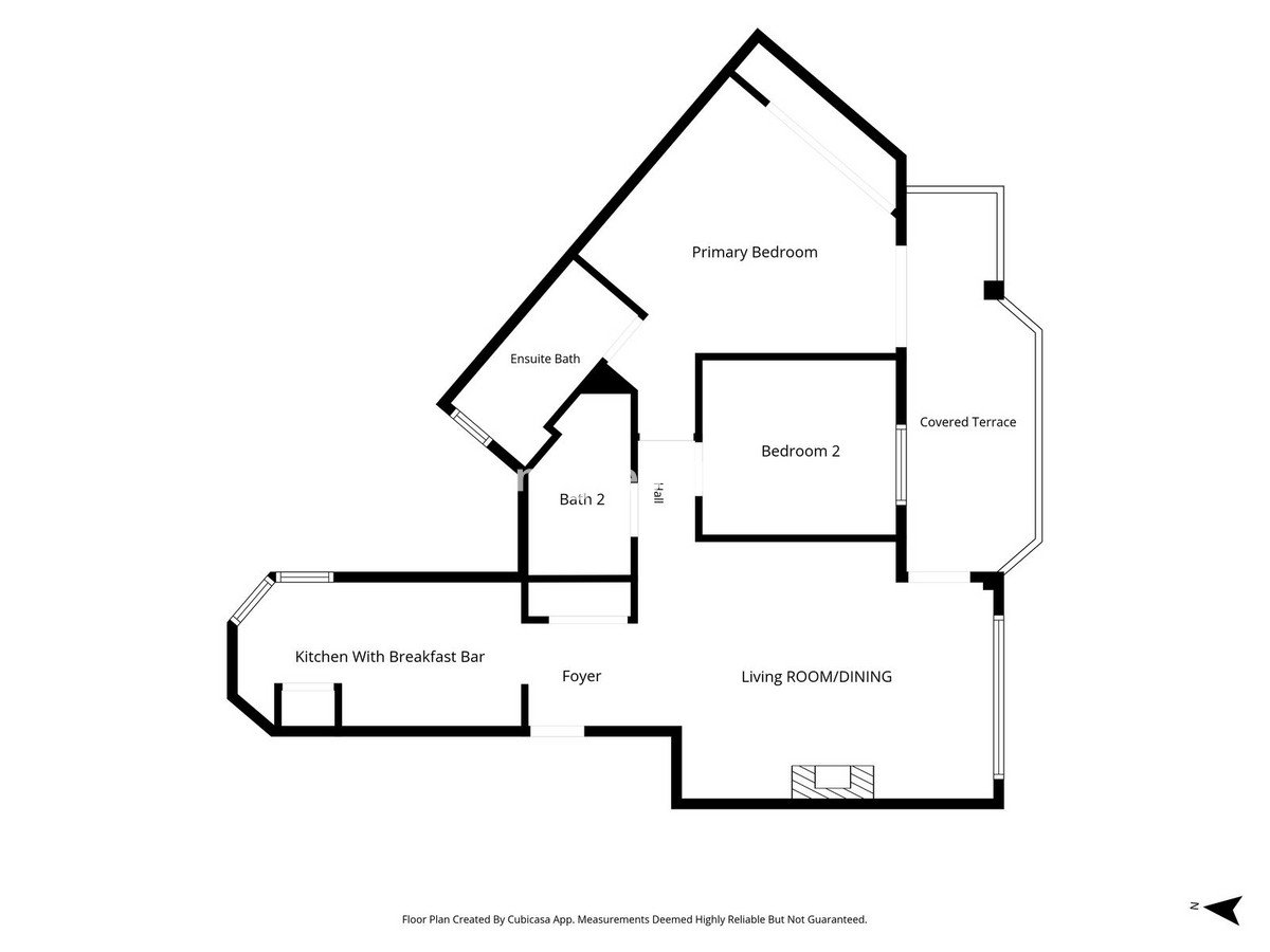 2 Bed Middle Floor Apartment in New Golden Mile