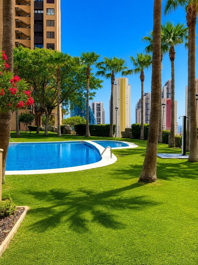 2 Bed Ground Floor Apartment in Benidorm