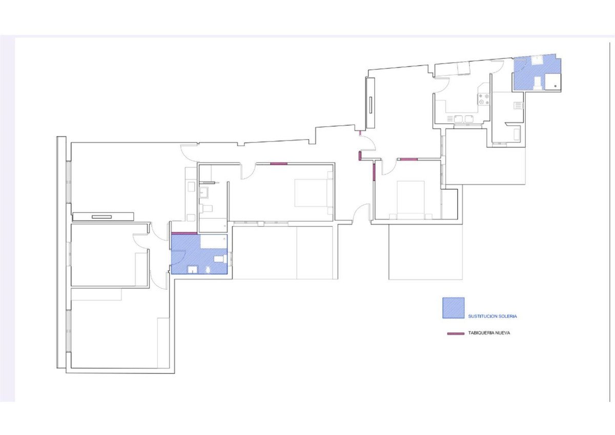 4 Bed Ground Floor Apartment in Málaga