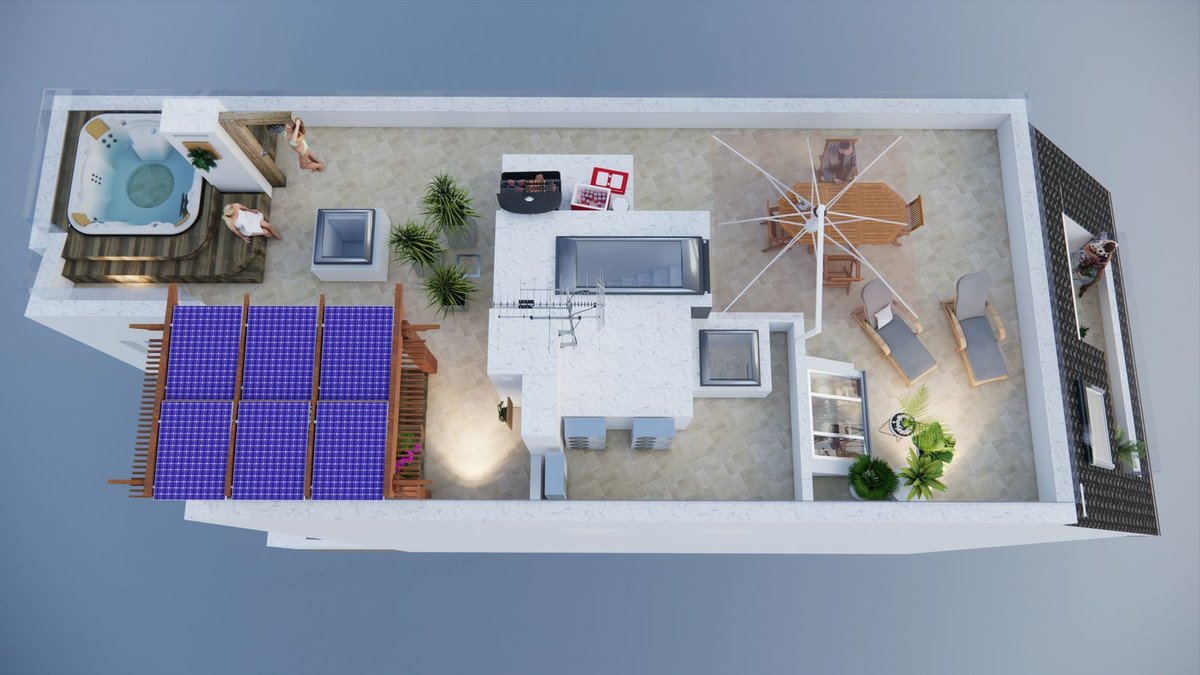 2 Bed Penthouse in Fuengirola