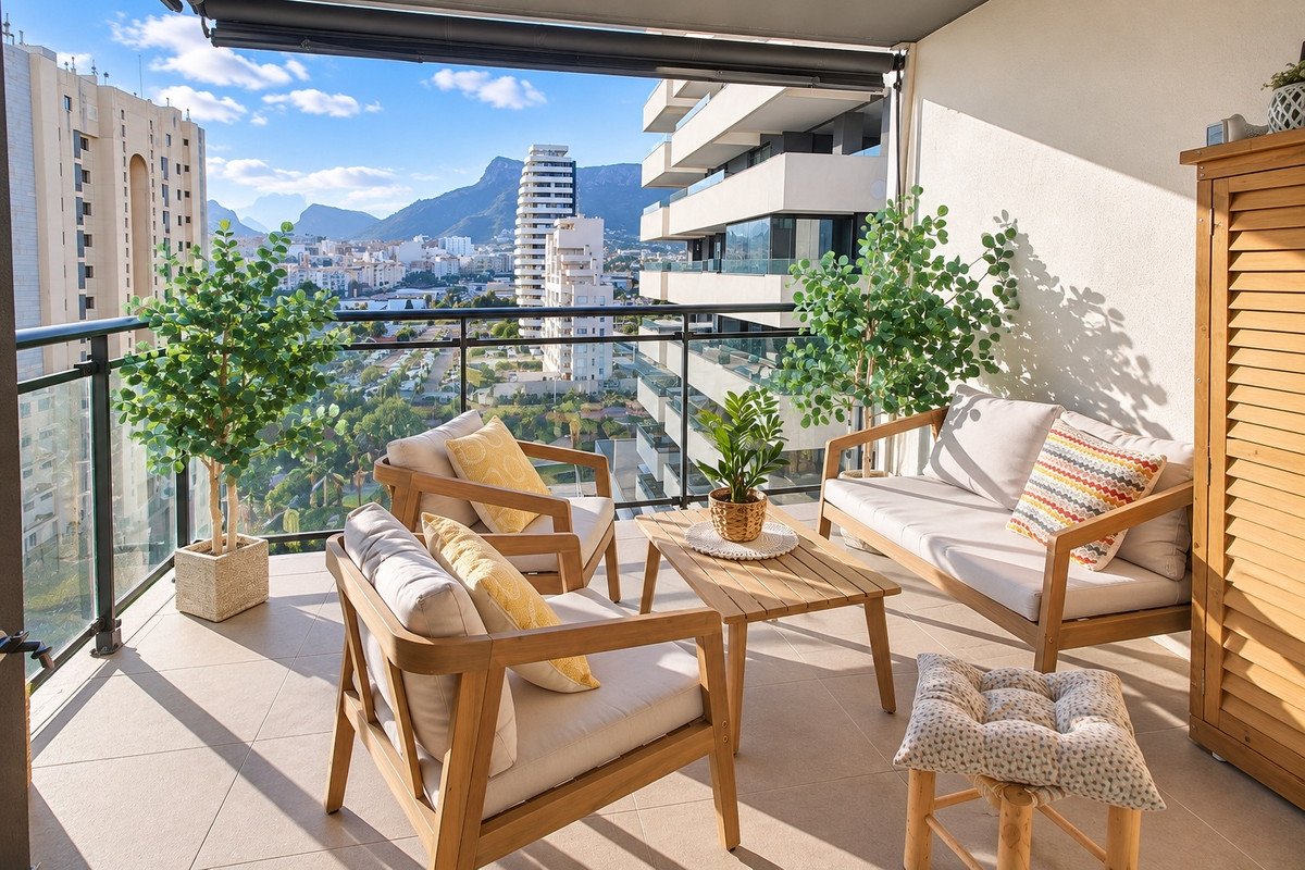 2 Bed Middle Floor Apartment in Calpe