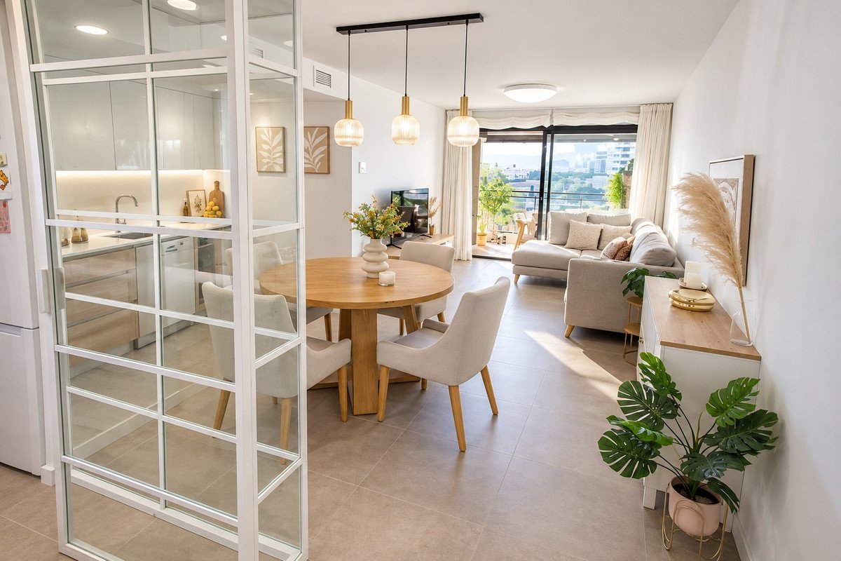 2 Bed Middle Floor Apartment in Calpe