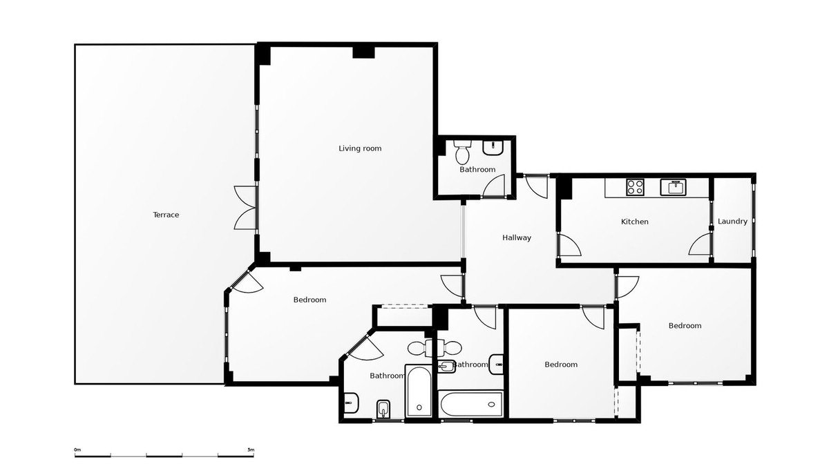 3 Bed Ground Floor Apartment in Mijas