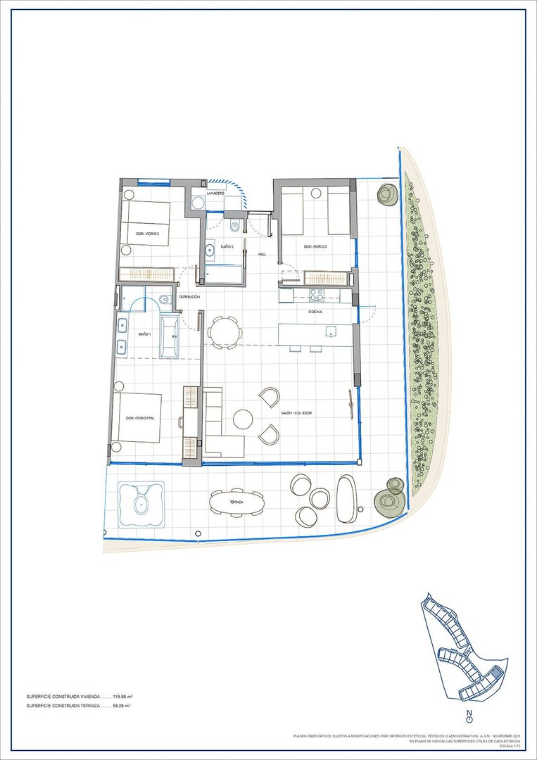 3 Bed Middle Floor Apartment in Fuengirola