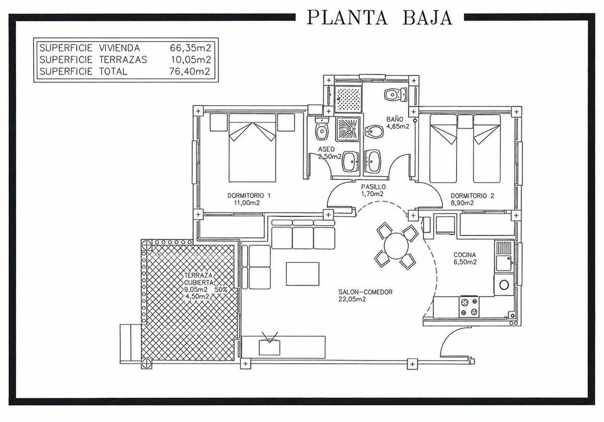2 Bed Ground Floor Apartment in Orihuela Costa