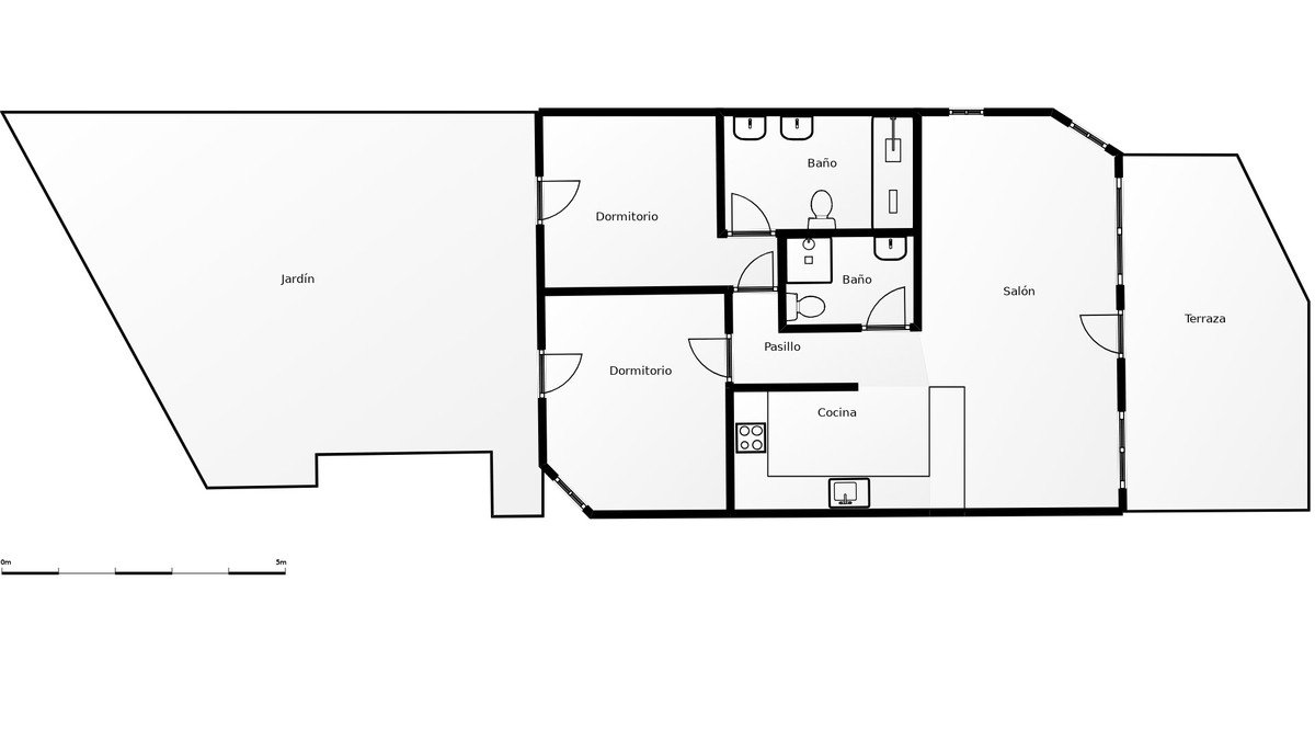2 Bed Ground Floor Apartment in Moraira
