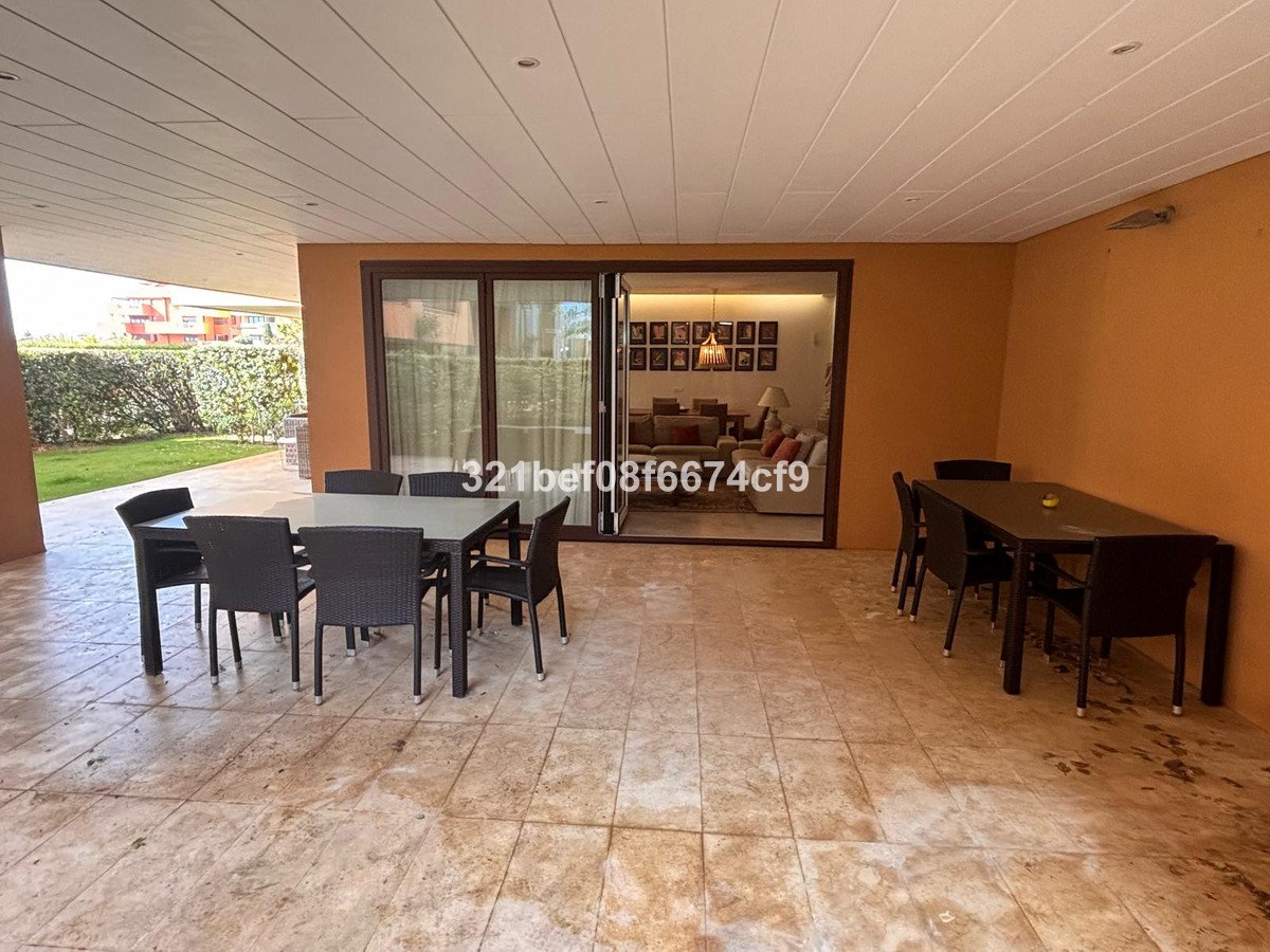 3 Bed Ground Floor Apartment in Sotogrande