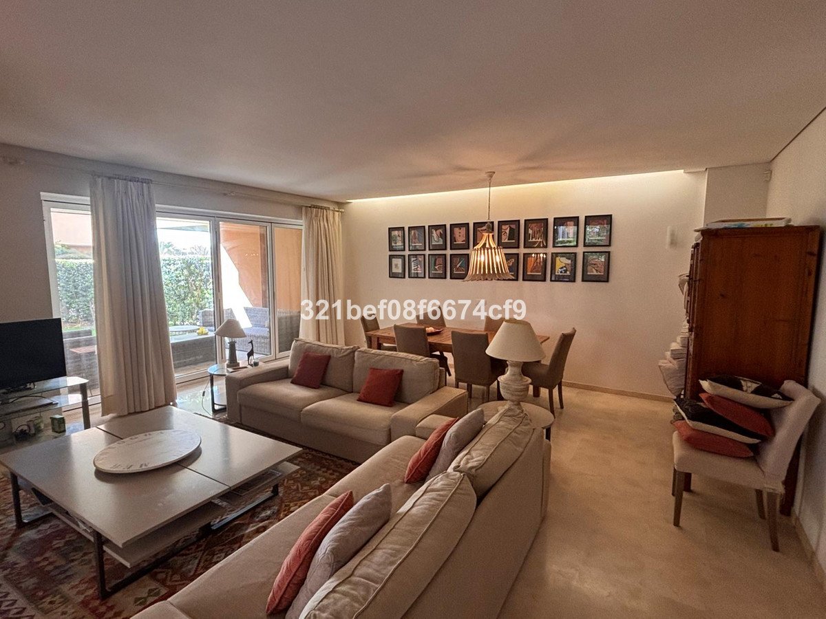 3 Bed Ground Floor Apartment in Sotogrande