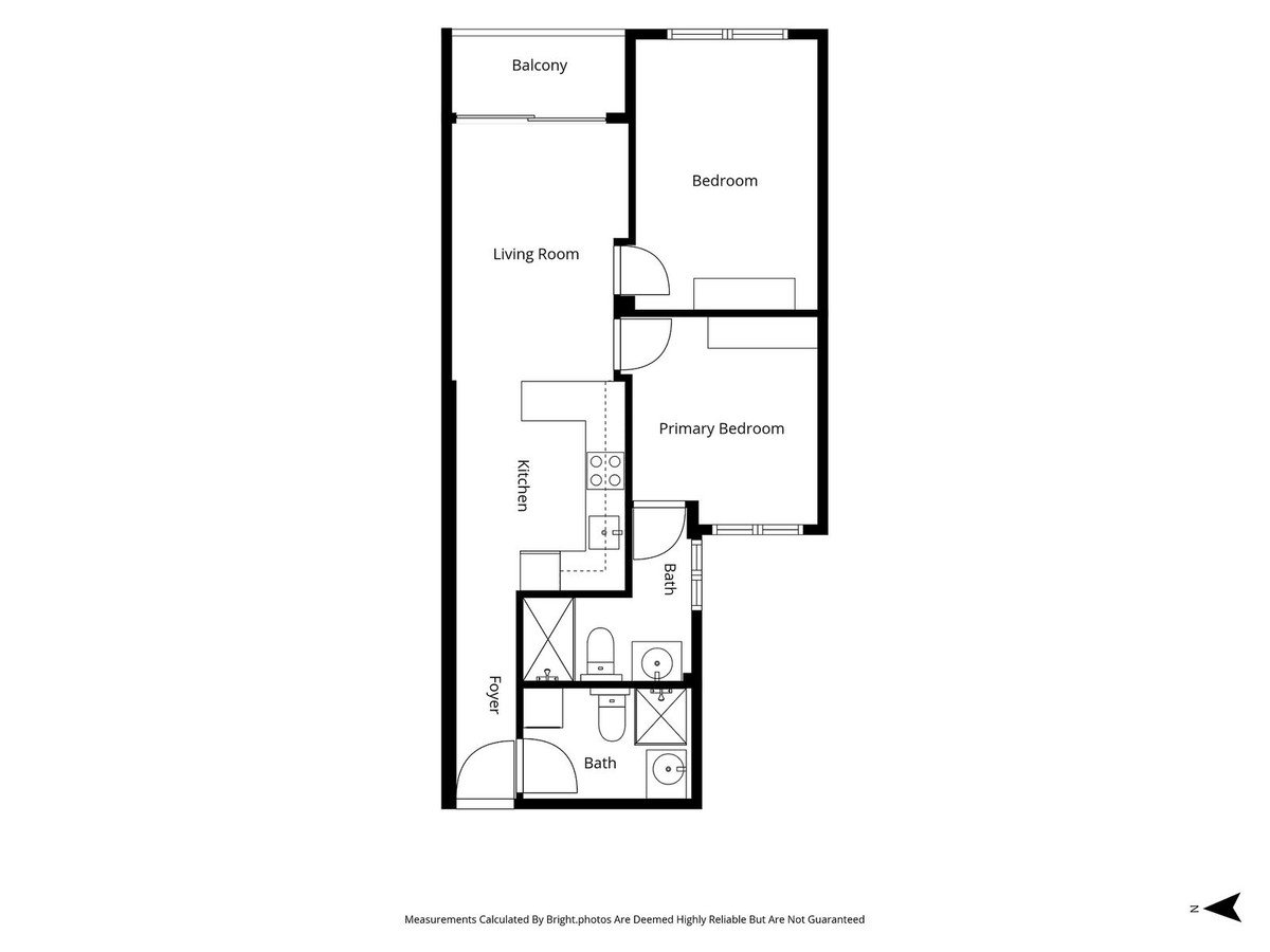 2 Bed Middle Floor Apartment in Málaga Centro