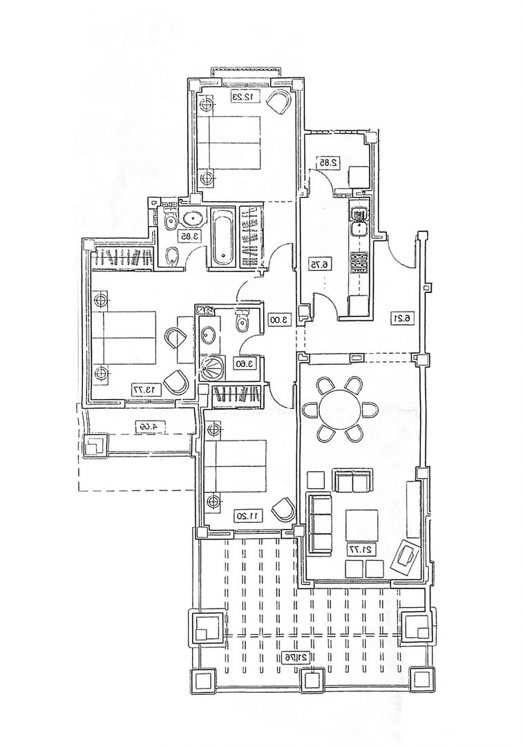 3 Bed Ground Floor Apartment in Los Arqueros