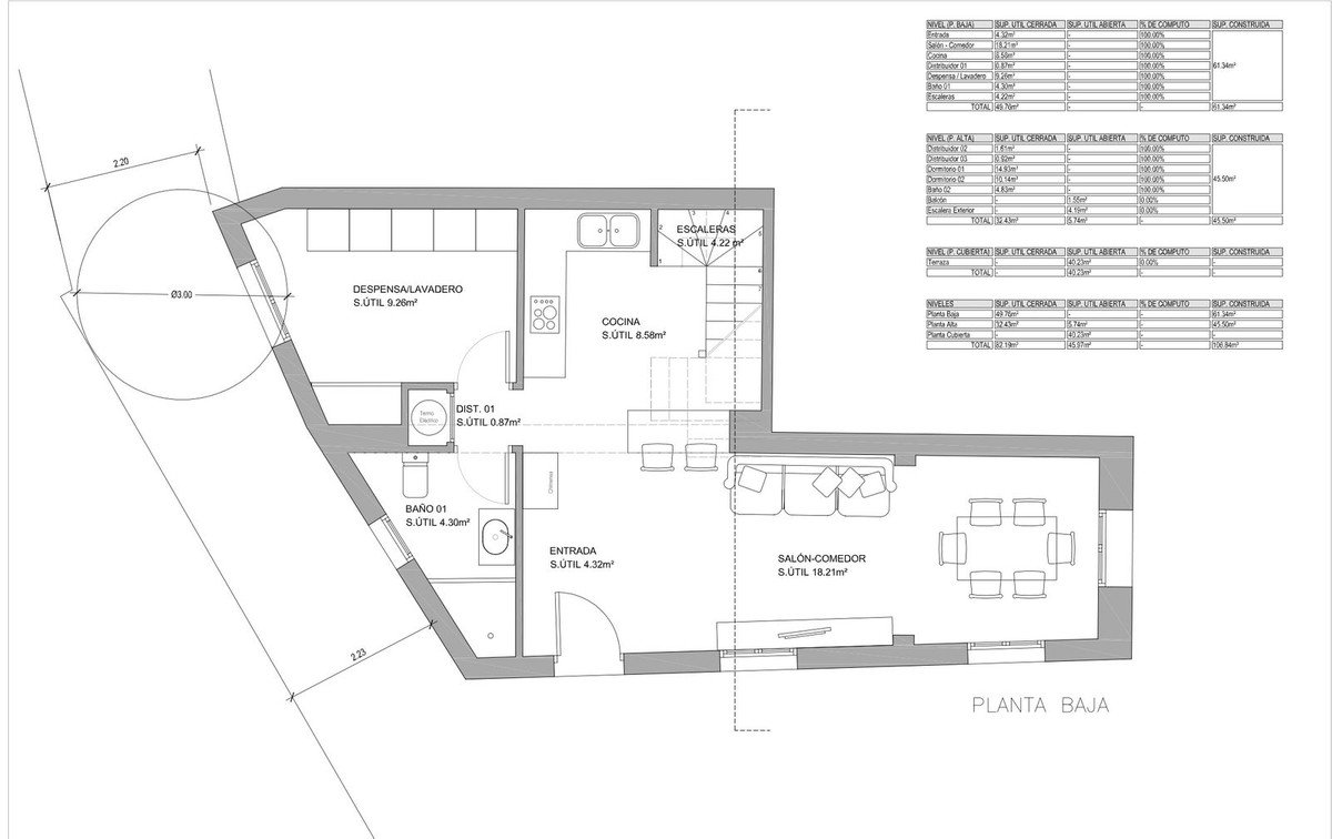 2 Bed Semi-Detached House in Torrox