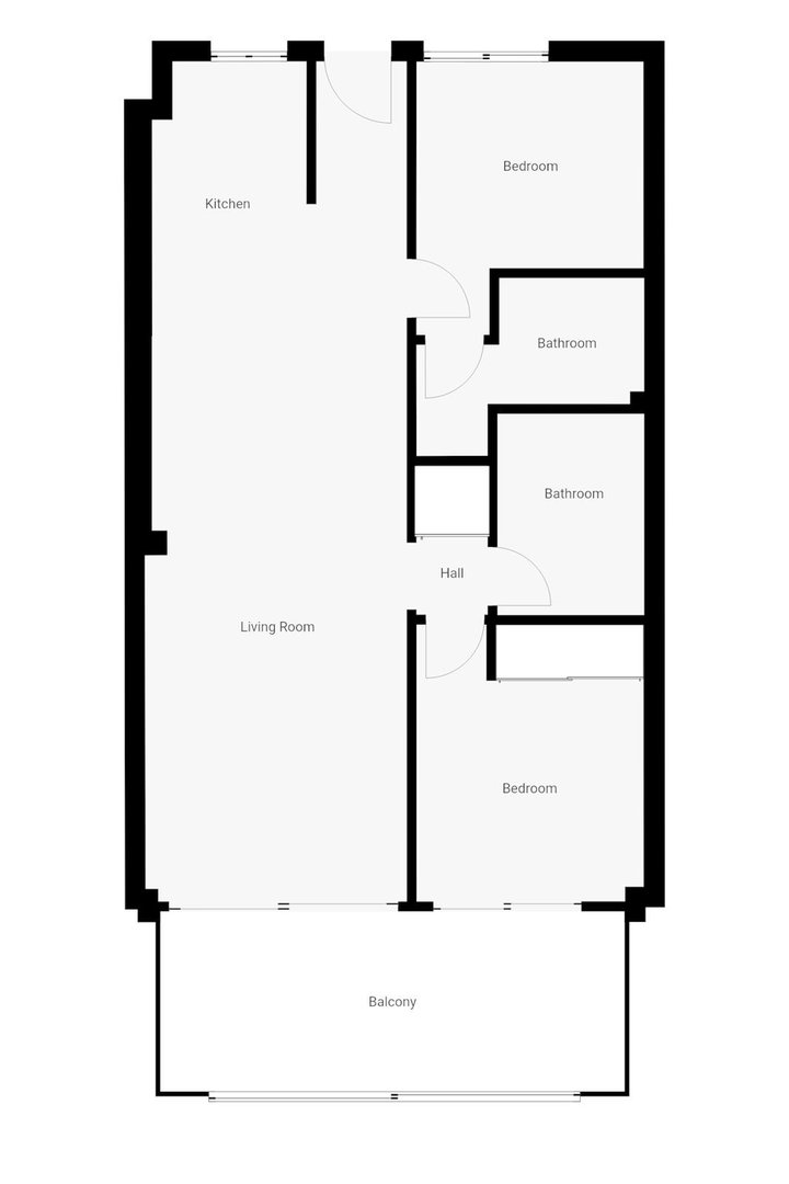 2 Bed Middle Floor Apartment in Torrequebrada