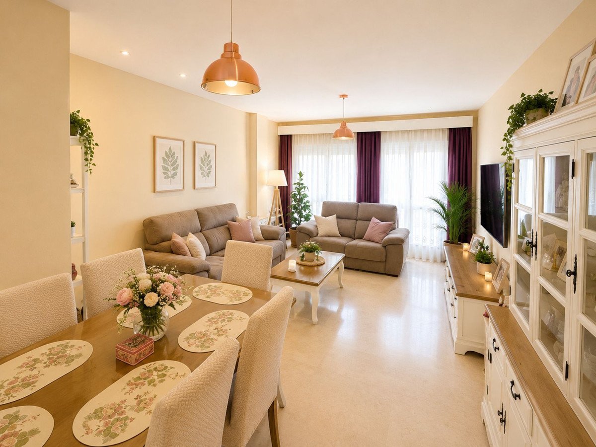 4 Bed Middle Floor Apartment in Estepona