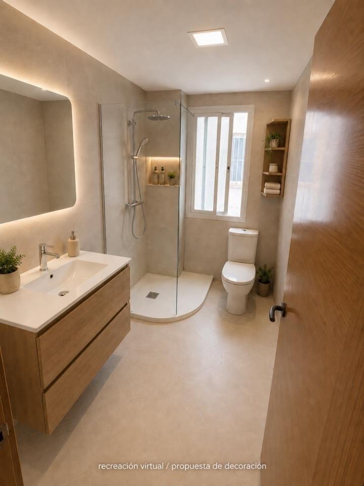 3 Bed Middle Floor Apartment in Málaga