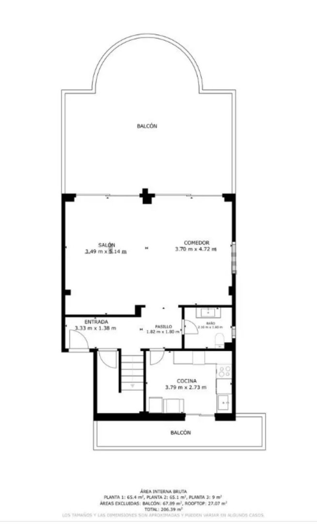 3 Bed Penthouse in Estepona
