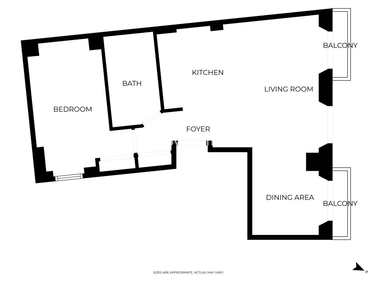 1 Bed Middle Floor Apartment in Málaga